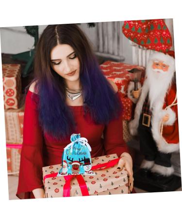 KOMBIUDA Santa Bags 6 Pcs Biscuit Drawstring Bag Candy Bags Xmas Goodie Bag Xmas Candy Pouch Child Christmas Bag - Buy Online on GoSupps.com