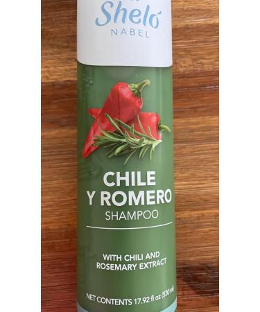 SHELO Nabel Shampoo - Dandruff & Seborrhea Control with Chile & Romero | 17.92 fl oz (530ml) - International Shipping Available - Buy Online on GoSupps.com