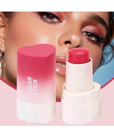 Blush Cheek Balm Makeup 8g | Facial Beauty Accessory Buildable Intensity for Travel Picnics Evenings Out Morning Routine Outdoor Activities - Buy Online on GoSupps.com