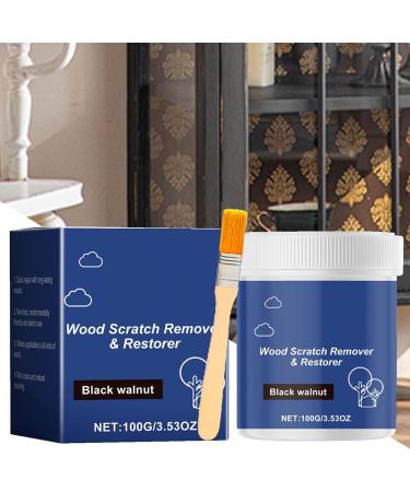 Shakven Wood Furniture Polish Repair Agent Scratch Removal Repair Paste Filler | Brightening and Polishing Scratch Removal Repair Agent for and Repairing Cracks Depressions Scratches Black - Buy Online on GoSupps.com