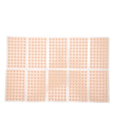 Acupuncture Ear Seeds 600pcs Massaging Ear Patches Detoxification Portable Ball Shape Ear Seeds Acupuncture Sticker