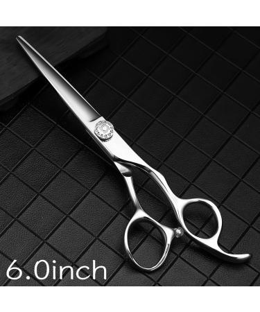 Hair Cutting Scissors 6 Inch Thinning Cut Style Tool Barber Shears Stainless Steel Hair Scissors Salon Hairdressing Scissors Set - Buy Online on GoSupps.com