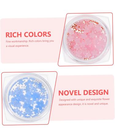 FRCOLOR 18 Boxes Nail Art Accessories Flower Flatback Charm Nail Art Studs False Nails Ornament Nail Accessories 3D Flower Nail Pendant Manicure DIY Decor Delicate Decorate - Buy Online on GoSupps.com