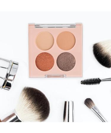 Minkissy 2PCs Empty Eyeshadow Compact - 4 Grids Makeup Storage for Fall - International Shipping Available - Buy Online on GoSupps.com