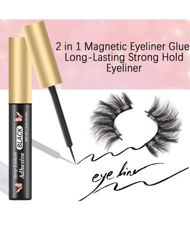 HSKIE 3 Tubes Magnetic Eyeliner for Magnetic Eyelashes - Gold Pack03 - Buy Online on GoSupps.com