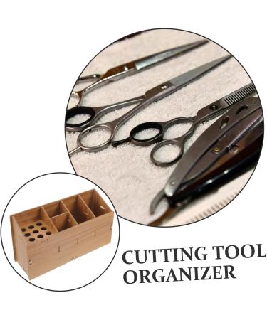 Storage Box for Hairdressing Tools Wooden Holder for Hairdressing Tool Storage Box Hair Cutting Tool Holder Comb Hairdressing Hairdressing Tool Holder As Shown  - Buy Online on GoSupps.com