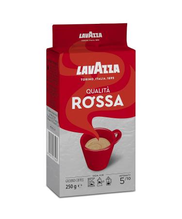 Buy Lavazza Ground Coffee - Qualit Rossa (Pack of 2 x 250g) | Premium Italian Coffee for International Shipping - Buy Online on GoSupps.com