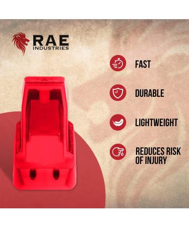 RAEIND Universal Speedloader for 9mm Double Stack Handguns - Red - Buy Online on GoSupps.com