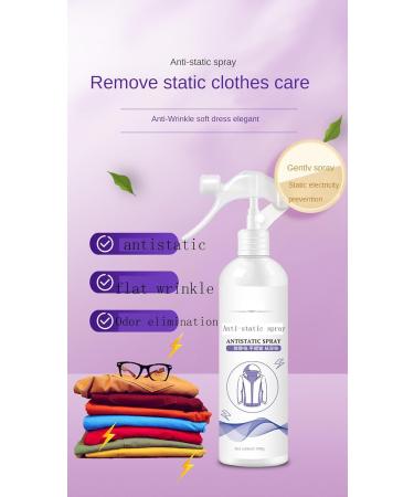 Antistatic Spray Softens Clothes Anti-Wrinkle and Anti-Static Professional Static Removal and Protection for Clothes - Buy Online on GoSupps.com