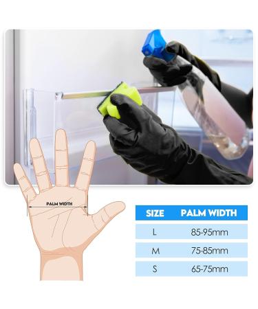 Songerduo Reusable Black Latex Hair Dye Gloves for Hair Colouring - Dishwasher Safe - Buy Online on GoSupps.com