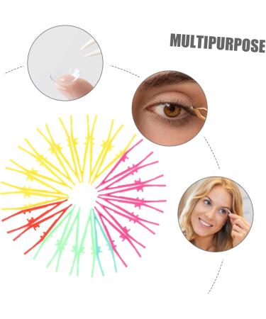 Minkissy 20-Piece Eyelash Tweezers Set | Plastic Pickup Tweezers & DIY Craft Accessories for First Aid & Beading - Buy Online on GoSupps.com