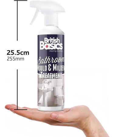 BritishBasics - Bathroom Mould and Mildew Treatment 500ml Clear - Buy Online on GoSupps.com
