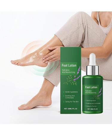 Foot Lotion | Heel Moisturizing Lotion 30ml | Intensive Foot Moisturizer Daily After-Shower Care for Dry Winter Climates and Travel - Buy Online on GoSupps.com