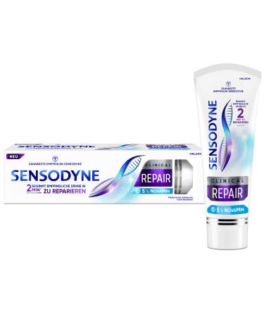 Sensodyne Sensodyne Clinical Repair Toothpaste for sensitive teeth with 5% NovaMin for long-lasting relief 75 ml