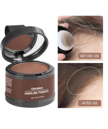 Hair Powder Hair Texture Powder with Applicator Root Touchup Cover Up Long Lasting Hair Shading Tool Hair Concealer Gray Coverage for Fine and Thinning Hair - Buy Online on GoSupps.com