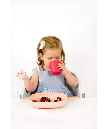 BEABA 100% Silicone Training Cup for Babies and Toddlers - Anti-Slip, BPA Free, Pink - Buy Online on GoSupps.com