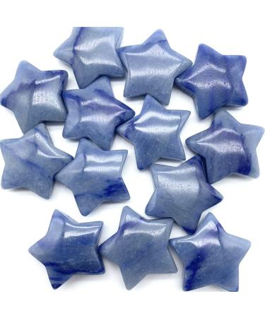 Home Decoration Natural Blue Crystals Stone Carved Star Shaped Smooth StoneCrystals Room Decoration Stones Stone Crystal Reiki - Buy Online on GoSupps.com
