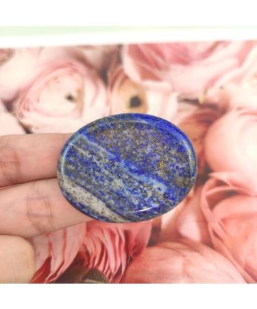 Buy Thumb Bag Palm Worries - Polished Lapis Lazuli Reiki Stone for Chakra Balancing & Crystal Therapy - 1.8 Inches - Buy Online on GoSupps.com