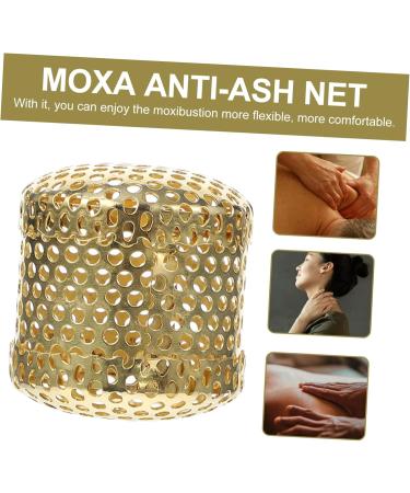 Lurrose 30-Piece Moxa Sticks for Smoking Massage | Handmade Moxibustion Rolls | Artemisia Wormwood Heat Boxes with Metal Stand - 3.5x3.5cm Gold - Global Shipping Available - Buy Online on GoSupps.com