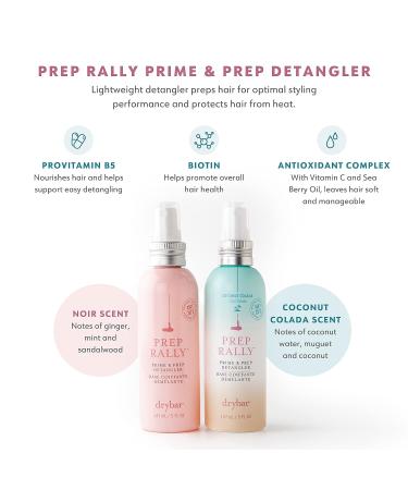 Drybar Prep Rally Prime & Prep Detangler - Coconut Colada Scent - 8 oz - Buy Online on GoSupps.com