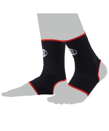 Bay 2x elastic foot bands ankle bandages ankle bandages ankle sauces ankle support ankle support ankle support 1 pair black size XS S M L XL bandages ankle ankle ankle ankle ankle support ankle support ankle support ankle support 2 pieces of red dark spor