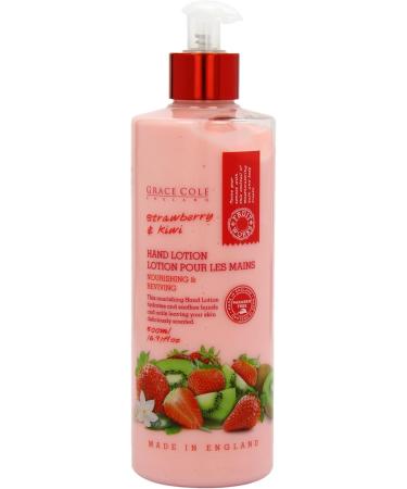 Grace Cole Fruit Works Strawberry and Kiwi Hand Lotion 500ml - Buy Online on GoSupps.com