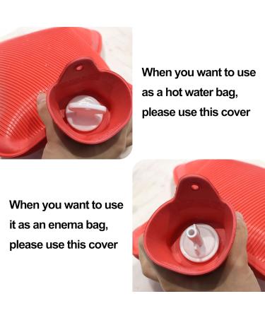 TopQuaFocus Enema Kit for Men & Women - 2L Colon Detox Douche & Enema Bulb with Coffee Enemas for Effective Cleansing - Buy Online on GoSupps.com