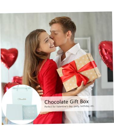 ifundom 1pc Chocolate Box Chocolate Candy Heart-Shaped Box Blue 1 count (Pack of 1) - Buy Online on GoSupps.com