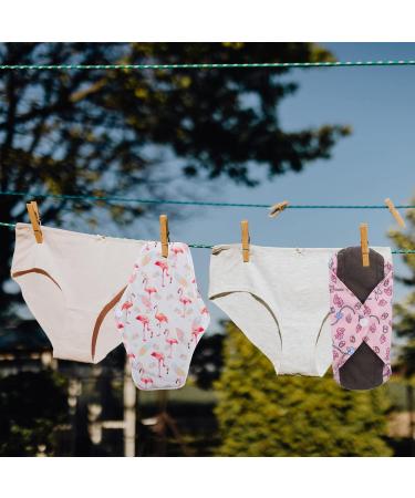 HEALLILY 7pcs Reusable Menstrual Pads - Eco-Friendly Fiber Sanitary Napkins for Women & Girls | International Shipping - Buy Online on GoSupps.com
