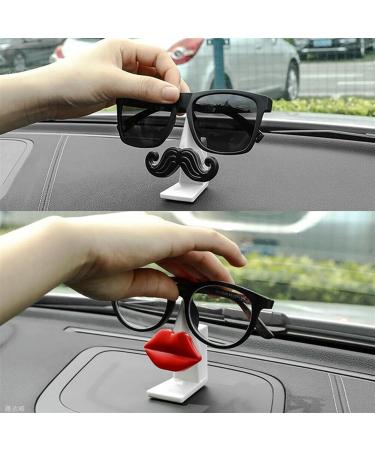Funny Lip-Shaped Glasses Holder Stand - Unique Sunglasses & Spectacle Decor | Brainsters Gift - Buy Online on GoSupps.com