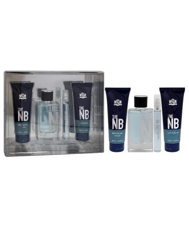 Prestige The New Brand by New Brand for Men - 4 Pc Gift Set 3.3oz EDT Spray 4.3oz Shower Gel 4.3oz After Shave 0.5oz EDT Spray - Buy Online on GoSupps.com