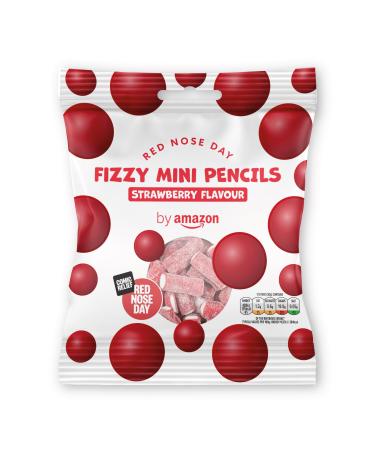 by Amazon Red Nose Day Fizzy Mini Pencils 90g on behalf of Comic Relief Red Nose Day Sweets - Buy Online on GoSupps.com