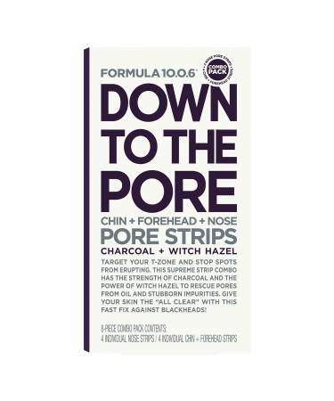 Formula 10.0.6 Down to the Pore Cleansing Strips - Removes Blackheads & Clears Clogged Pores - 6 Count - Buy Online on GoSupps.com