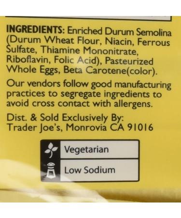 Trader Joe's Egg Pappardelle Pasta - Authentic Italian Noodles for Delicious Meals - Buy Online on GoSupps.com