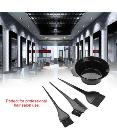 4pcs Professional Hair Dyeing Brush Set with Bowl | Perfect for Color & Perm | International Shipping Available - Buy Online on GoSupps.com