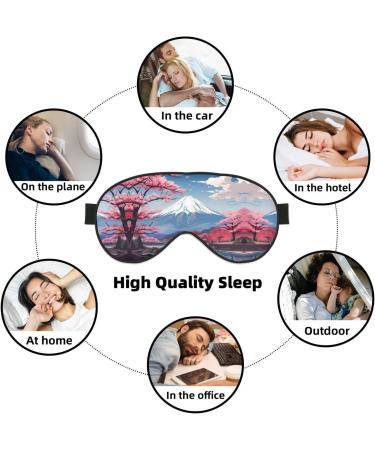 SSIMOO Japan Mount Fuji Sleep Mask - Adjustable Breathable & Fashionable Eye Mask for Comfortable Sleep | International Shipping - Buy Online on GoSupps.com