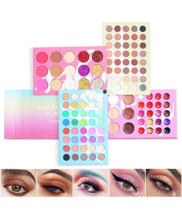 Eye Shadow Palette Makeup | 121-Colors Fusion Eyeshadow Palette | Blendable Full Face Eye Make Up for Beginners Most Skin Tones Smokey Eye Nicything - Buy Online on GoSupps.com