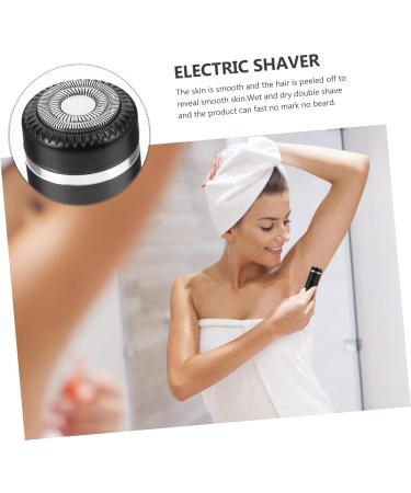 NOLITOY Electric Rotary Razor - Portable Shaver for Men & Women | Travel-Friendly Frosted Design - Buy Online on GoSupps.com