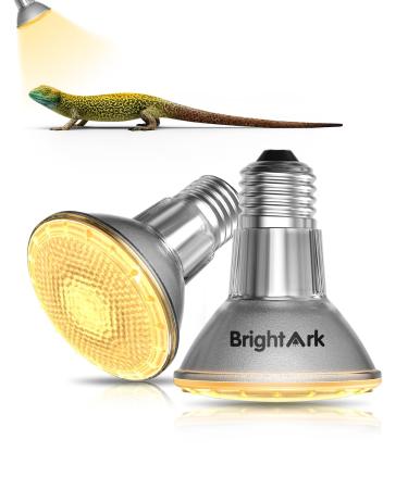 BRIGHARK 60W reptiles heat lamp E27 Par20 turtle heat lamp warm white 2700k dimmable terrarium heat lamp for puppies reptiles turtles lizards snakes beards dragons chicks (2 pieces) - Buy Online on GoSupps.com