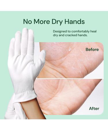 Clearbody Manuka Honey Eczema Cream and Organic Gloves Large. White Organic Cotton Gloves 5 Pairs (10 Pcs) 100% Organic Cotton Gloves for Dry Hands Reusable Moisturizing Gloves with Eczema Gloves - Buy Online on GoSupps.com