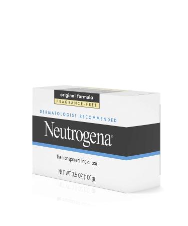 Neutrogena Facial Cleansing Bar 3.5 oz - Deep Clean & Hydrate Skin - Buy Online on GoSupps.com