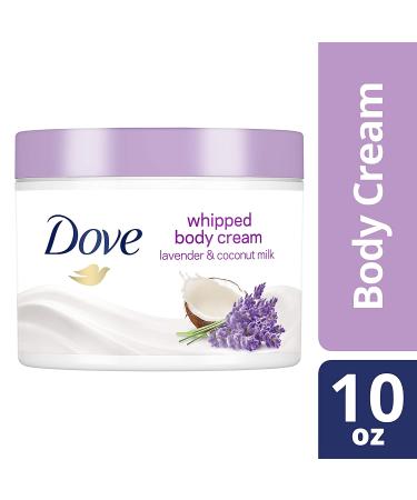 Dove Whipped Lavender & Coconut Milk Body Cream 10 oz - Hydrating & Nourishing Skincare - Buy Online on GoSupps.com