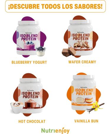 NUTRIENJOY Iso Blend 14 kg vanillebom Vanille Bum 14 Kg - Buy Online on GoSupps.com