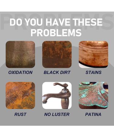 Copper Polish Paste | Gently Copper Pipe Cleaner - Rust Removal for Metal 100 Ml Cleans Without Scratching for Kitchen Accessories Jewelry Watches Instruments for Brass Rowces - Buy Online on GoSupps.com