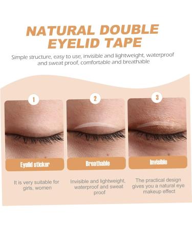 Mikinona 2sets Double Eyelid Sticker Stickers Eyelid Shadow Sticker Double Eye Shaping Tapes Woman Breathable - Buy Online on GoSupps.com