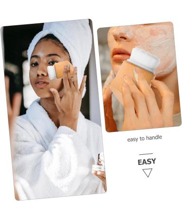 Mikinona Beech Wood Facial Cleansing Brush Skincare Brush Scrubber for Face Facial Scrubber Face Exfoliator Face Scrub Brush Face Scrubber for Women Fiber Face Brush Soft Fur - Buy Online on GoSupps.com