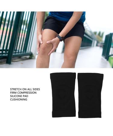 Buy Brrnoo Black Thin Knee Support Compression Pads | Joint Pain Relief for Running & Cycling | Stabilizing & Durable (M - Buy Online on GoSupps.com