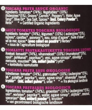 Biona Organic Toscana Pasta Sauce 350g - Buy Online on GoSupps.com