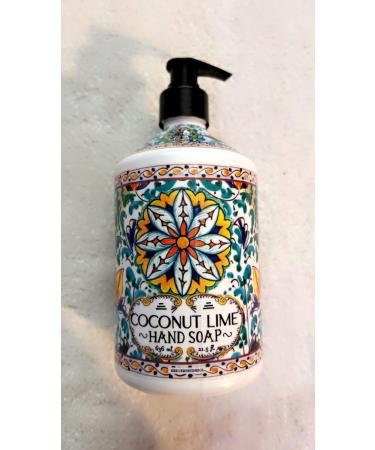 Sicilian Deruta Hand Soap Collection - 4 x 21.5 fl.oz Bottles - Italian Citrus, Lemon Verbena, Gardenia Lily, Coconut Lime - Buy Online on GoSupps.com
