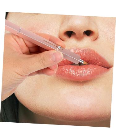 MAGICLULU Lip Makeup Brush Lip Lip Gloss Brush Concealer Brush Wand Retractable Lip Brush Lip Balm Applicator Makeup Brush for Women Lip Wands Miss Pink Lips Plastic Eye Cream - Buy Online on GoSupps.com